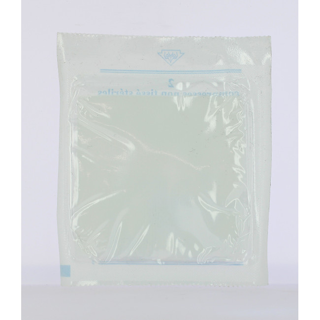 Lot de 2 compresses non tissées stériles 7,5x7,5 cm - CirMédical