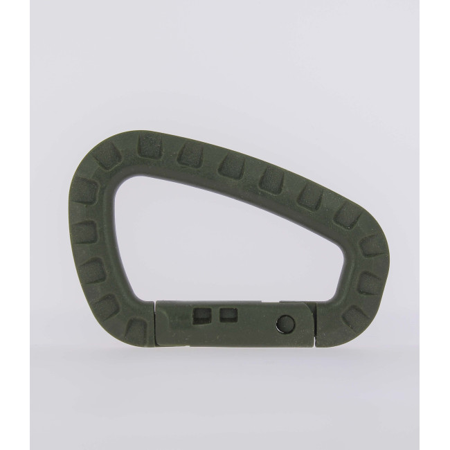 Mousqueton plastique vert - 101 Inc