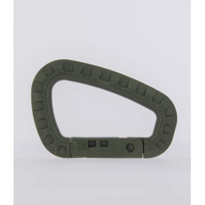 Kunststoff-Karabiner grün - 101 Inc