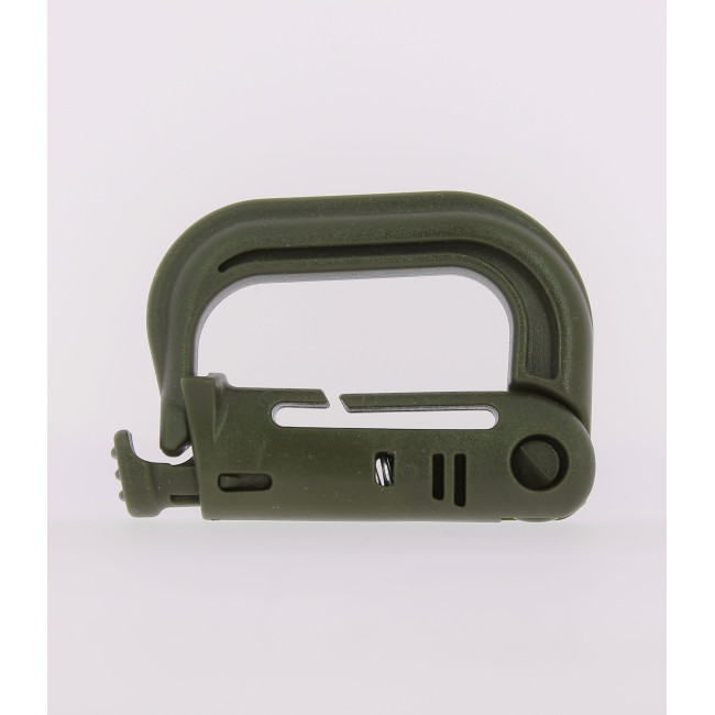 Mousqueton RapidLocks Vert OD - Kombat Tactical