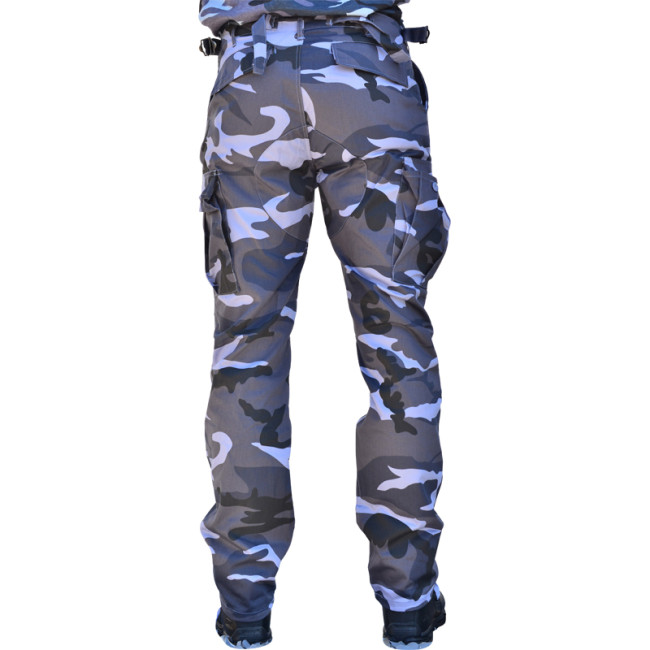 Spodnie BDU Camo Miejski Niebieski CityGuard