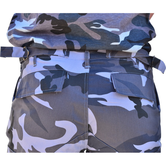 Spodnie BDU Camo Miejski Niebieski CityGuard