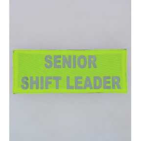 GELBES RÜCKENBAND SENIOR SHIFT LEADER