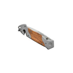Couteau de sécurité RESCUE bois d'olivier - Baladéo