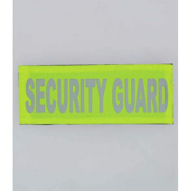 BANDEAU DOS JAUNE SECURITY GUARD