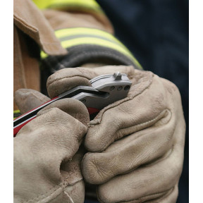 Couteau de sécurité RESCUE rouge - Baladéo