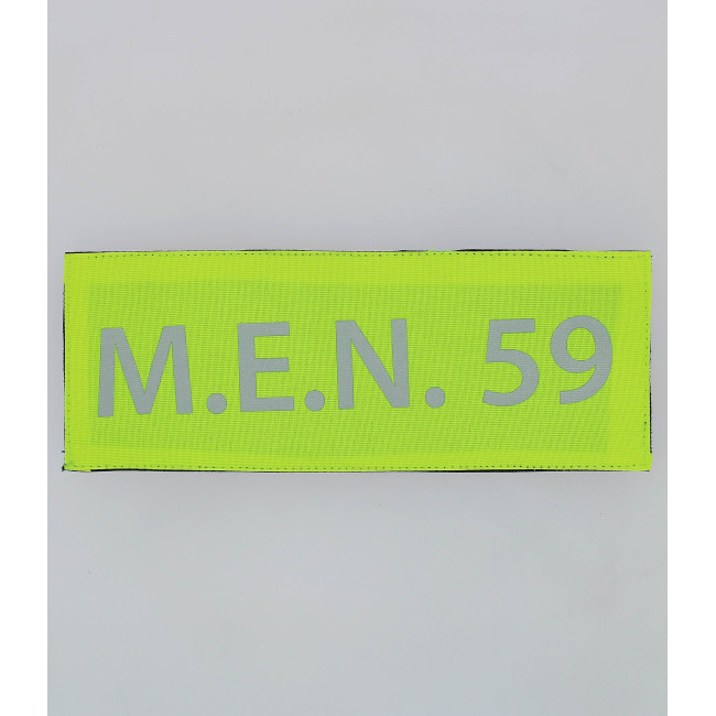 BANDEAU DOS JAUNE M.E.N. 59