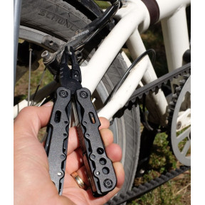 Alicate multifunción TECH negro L - Baladéo