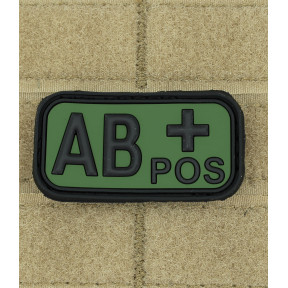 Patch groupe sanguin AB+ Vert OD - JTG