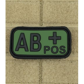 Patch groupe sanguin AB+ Vert OD - JTG