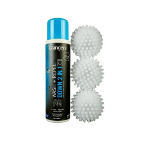 Kit Nettoyant Hydrofuge 300mL + 3 balles - Grangers