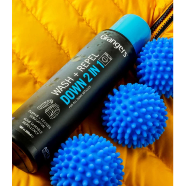 Kit Reiniger Waterafstotend 300mL + 3 ballen - Grangers