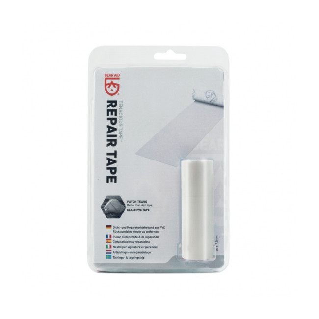 Tenacious Tape transparentes Reparaturklebeband 7,6 x 50 cm - Gear Aid