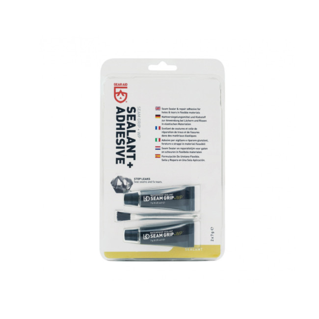 Waterdichte reparatielijm SEAM GRIP+WP 2x7g - Gear Aid