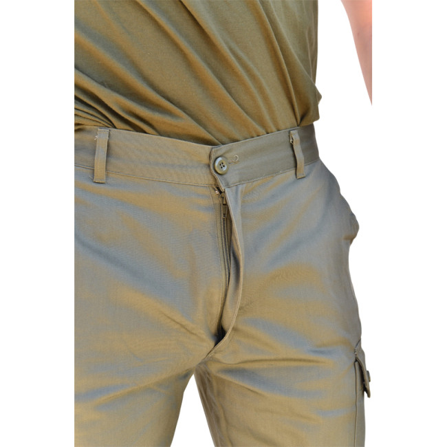 Spodnie F2 satynowe khaki