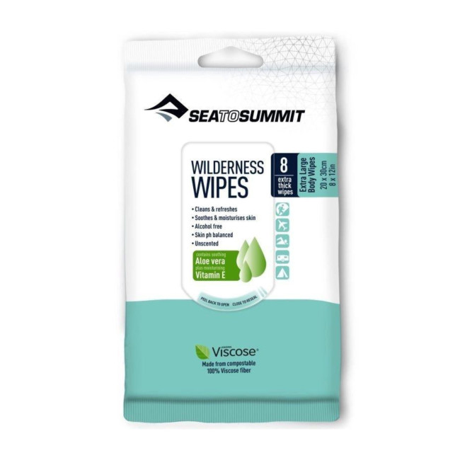 Pack de 8 lingettes 20 x 30 cm - Sea to Summit
