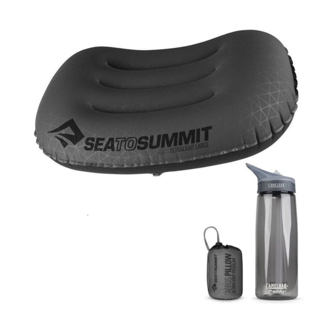 Oreiller aero ultralight regular gris - Sea to Summit