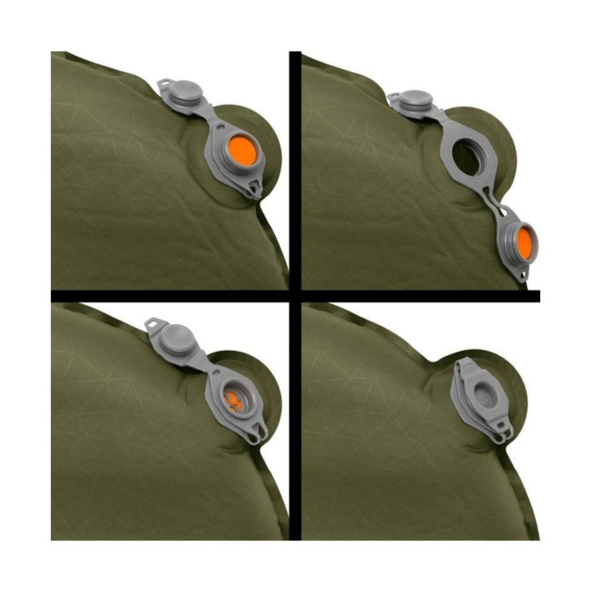 Selbstaufblasbare Campingmatte + Self Inflating Mat Olive - Sea To Summit