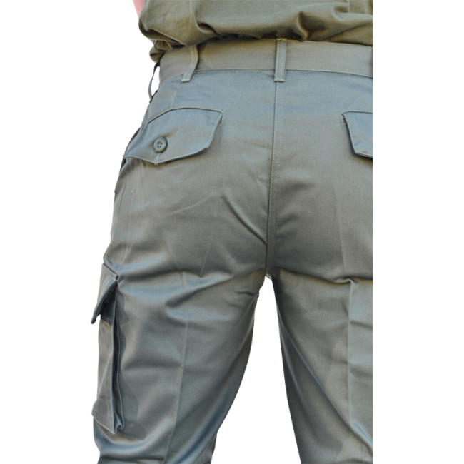 Spodnie mundurowe M64 satynowe khaki - CityGuard