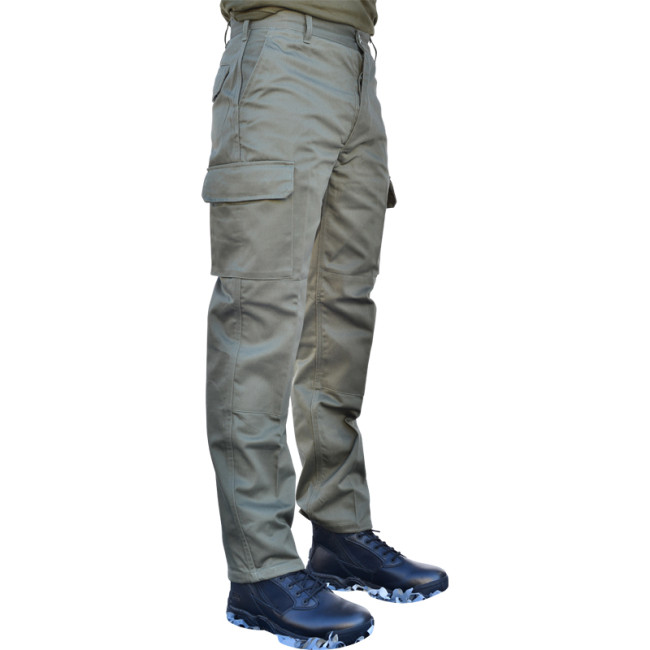 Pantalon treillis M64 satin kaki -CityGuard