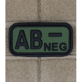 Blutgruppen-Patch AB- Grün OD - JTG