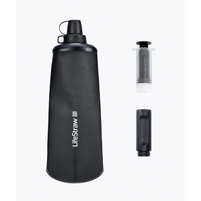 Flex Peak 1L veldfles met Flex Basic filter - LifeStraw