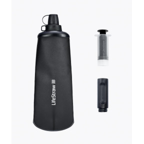 Flex Peak Trinkflasche 1L mit Flex Basic Filter - LifeStraw