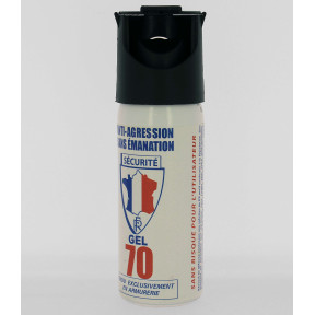 Spray anti-aggressione Gel CS Potenza 70 - 50ml - Le Protecteur