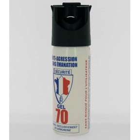 Spray anti-aggressione Gel CS Potenza 70 - 50ml - Le Protecteur