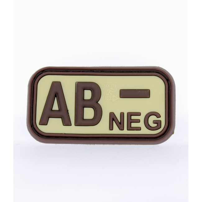 Patch bloedgroep AB- Coyote - JTG