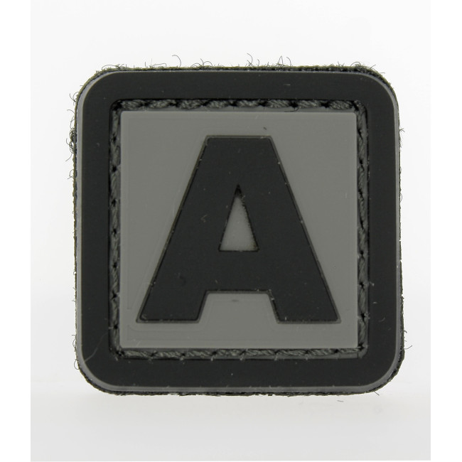 Patch 3D en PVC lettre A - 101 Inc