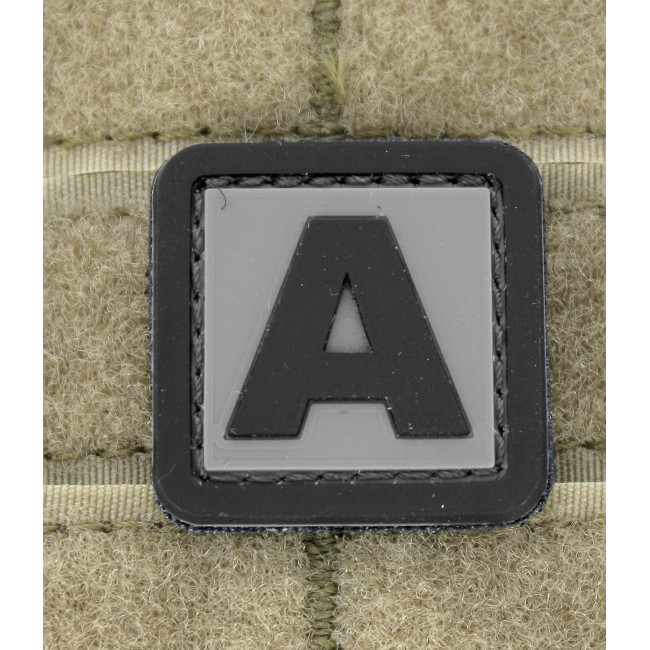 3D PVC Patch letter A - 101 Inc