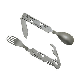 Bestek Papagayo met neopreen etui - Baladéo