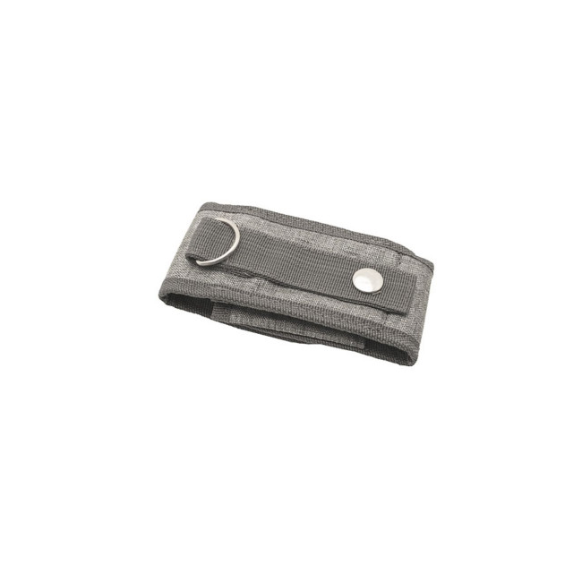 Schmaler melierter grauer Nylon-Gürtelholster für Multifunktionszange - Baladéo