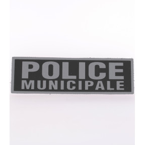 Bandeau Police Municipale inversé 3 x 10 cm - Patrol Equipements
