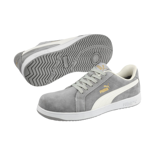 Buty robocze Iconic niskie szare S1PL HRO SR - Puma