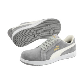 Veiligheidsschoenen Iconic laag grijs S1PL HRO SR - Puma