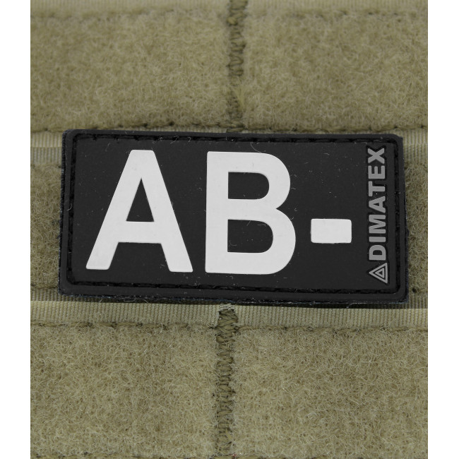 Bloedgroep patch AB- - Dimatex