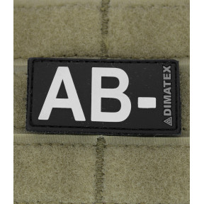 Patch groupe sanguin AB- - Dimatex