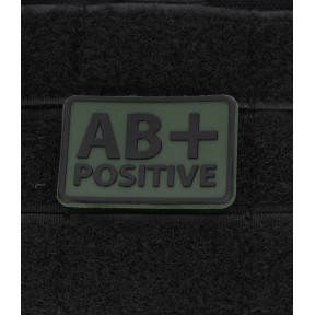 Patch de groupe sanguin AB+ Vert OD - Helikon