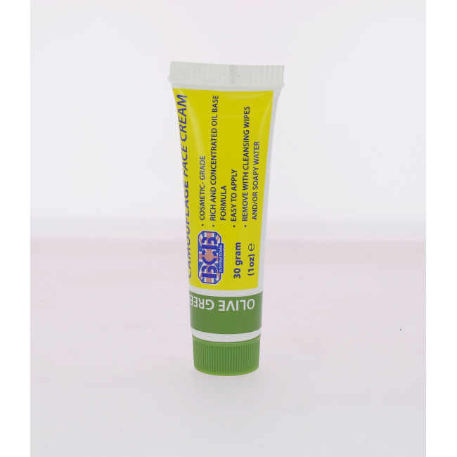 Crème de camouflage Tube olive 30 g CL1493 - BCB