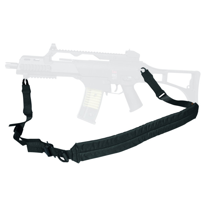 Sangle de fusil rembourrée GS110 -Noir - Lindnerhof