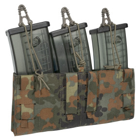Potrójny uchwyt magazynka do karabinów MX098 -Flecktarn - Lindnerhof