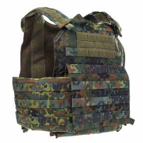 Gilet porte-plaques à dégagement rapide LT025/V-A1 - Flecktarn - Lindnerhof