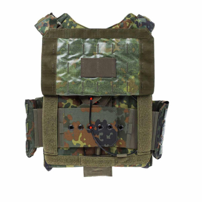 Kamizelka płytowa z szybkim zwalnianiem LT025/V-A1 - Flecktarn - Lindnerhof