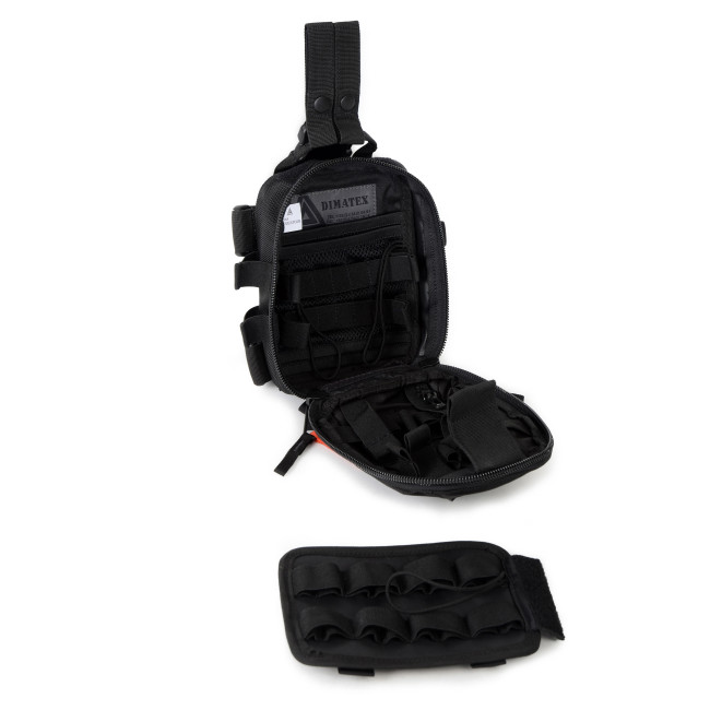 Trousse secours BAGRAM 2 Full Black - Dimatex
