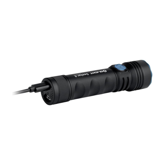 Lampe torche longue portée 3100 lumens noir mat - Olight