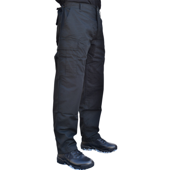 Spodnie BDU czarne Ripstop - Miltec