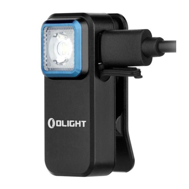 Lampa led OCLIP czarna do kamizelki taktycznej - Olight