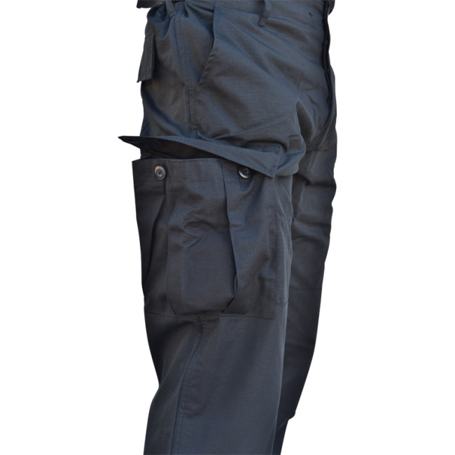 BDU Hose schwarz Ripstop - Miltec